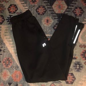 Black running pants
